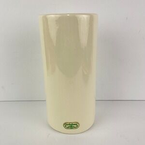Vintage Gardenhouse by Haeger White Cylinder Vase 3917